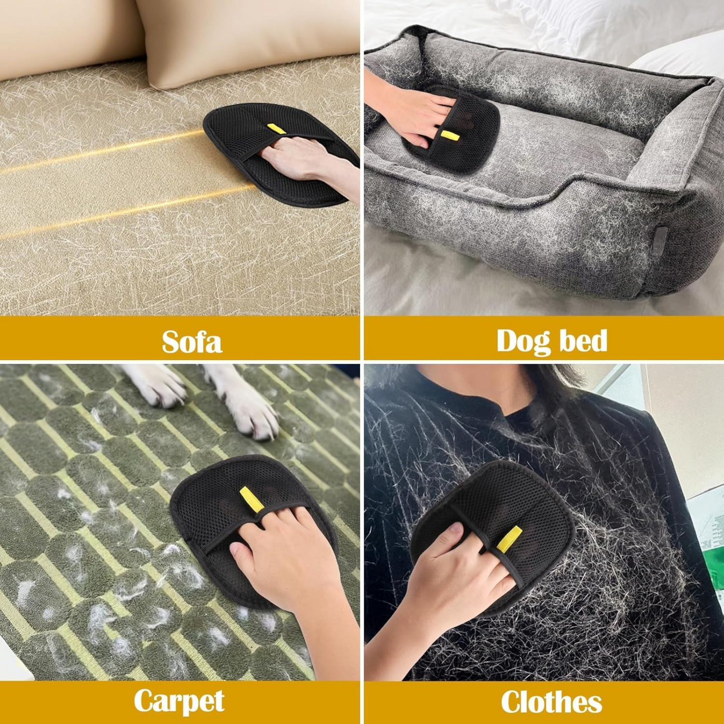 FurEase⢠Pet hair Removal Gloves