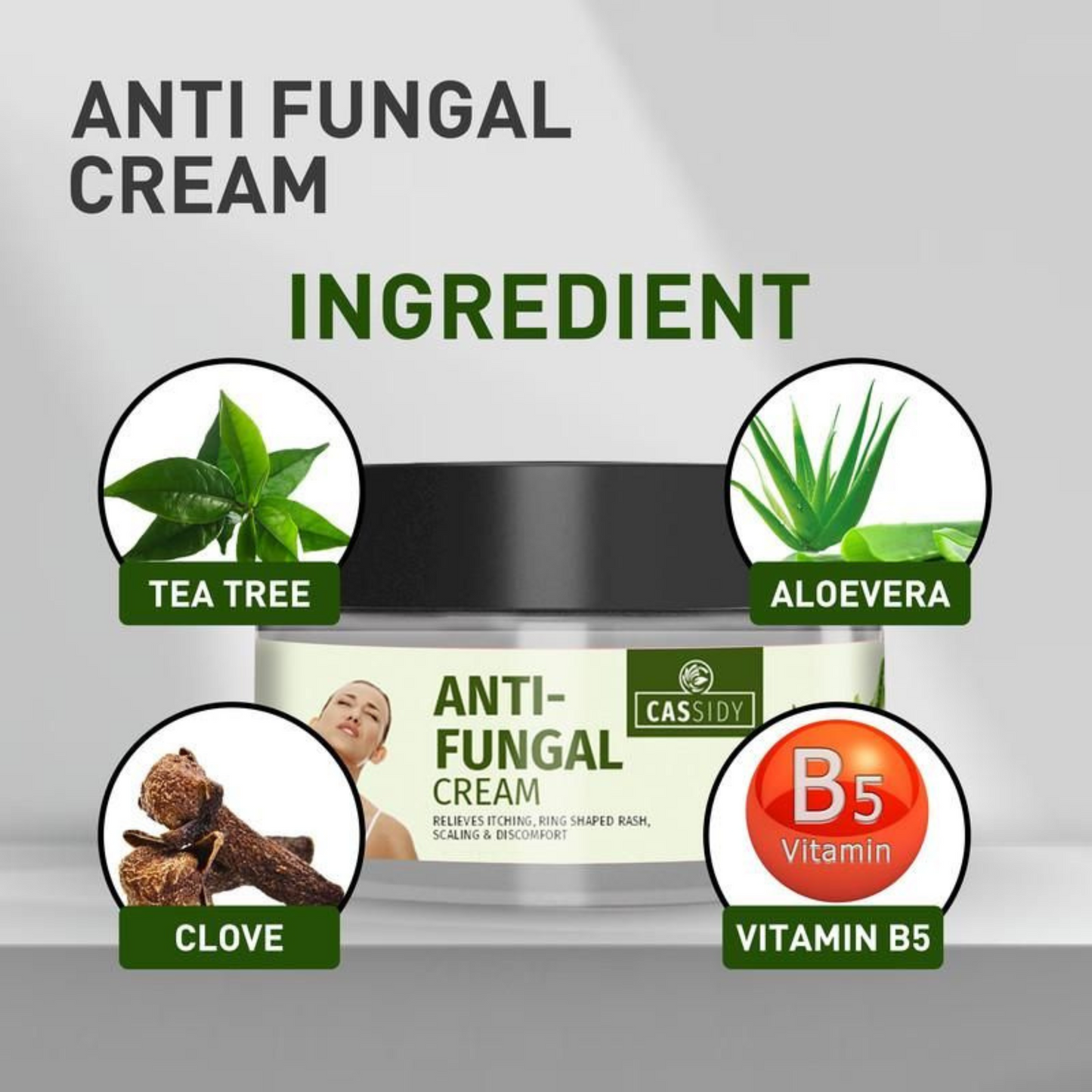 Cassidy⢠Anti-Fungal Cream Buy 1 Get 1 Free