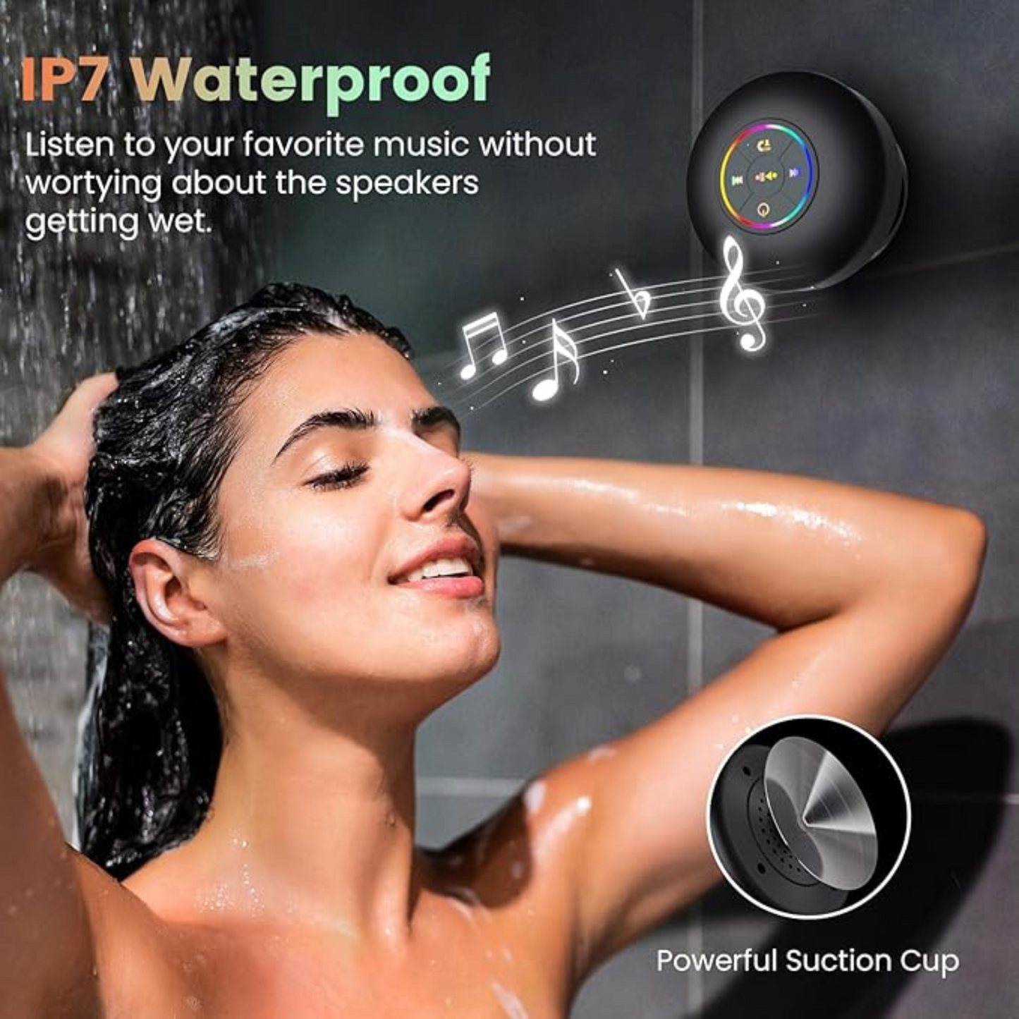 AquaPulse Waterproof Bluetooth Speakers