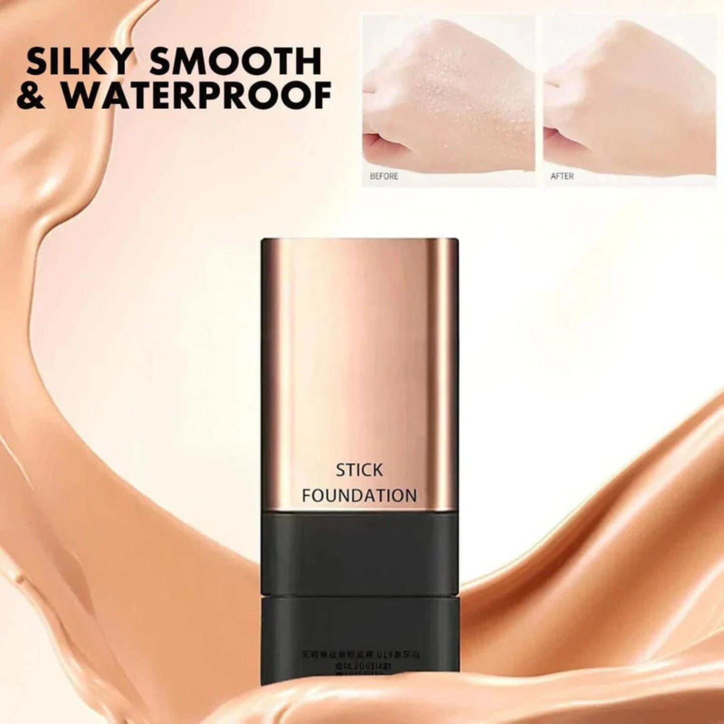 Glowstixi™ 2 in 1 Foundation Stick for Korean Glass Skin