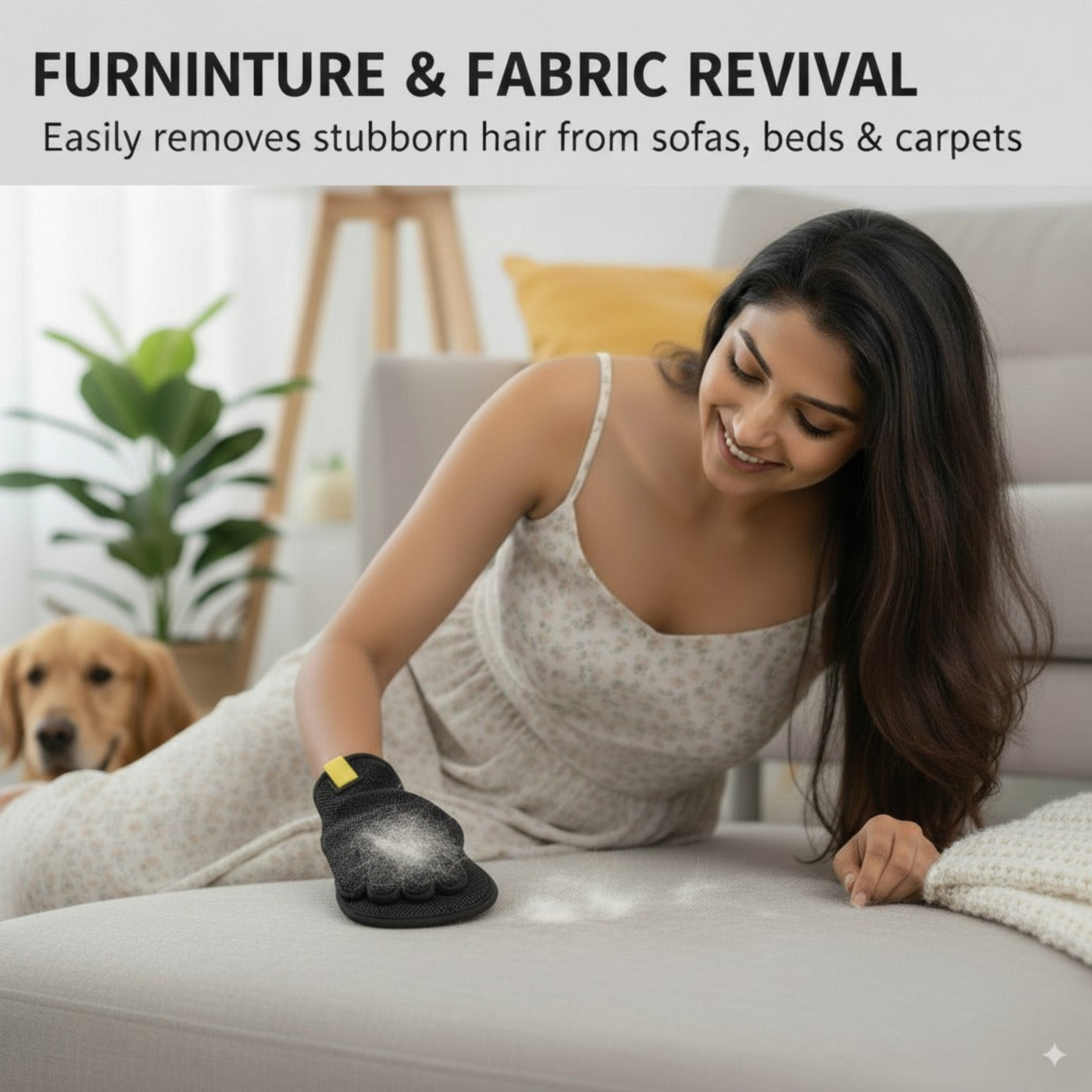 FurEase⢠Pet hair Removal Gloves