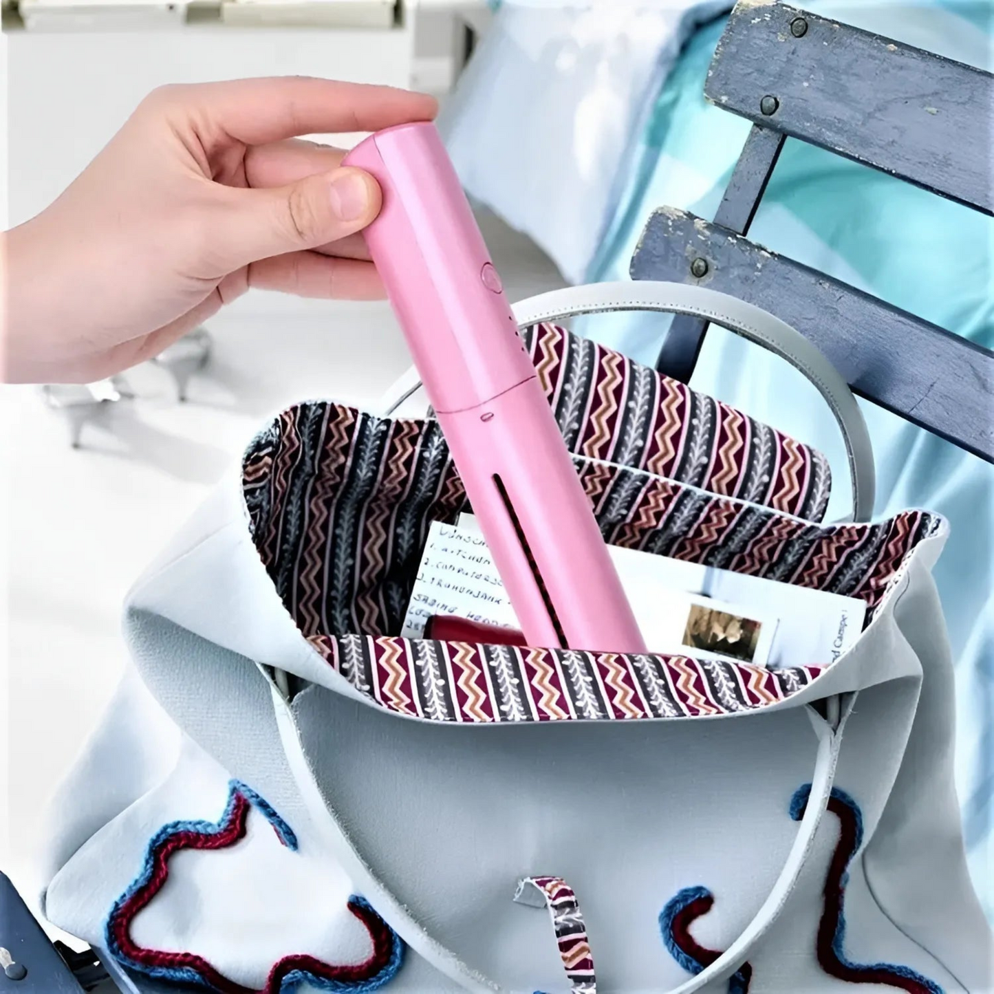 StyleMate™️ Portable Mini Hot Hair Brush