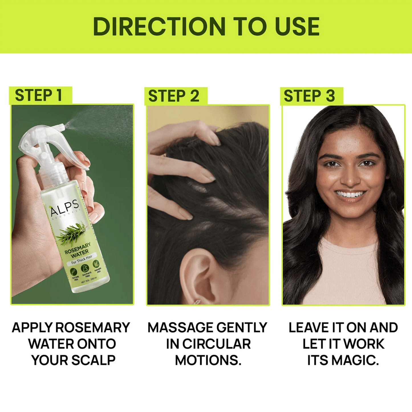 Alps™ Rosemary Reign Herbal Regrowth Spray