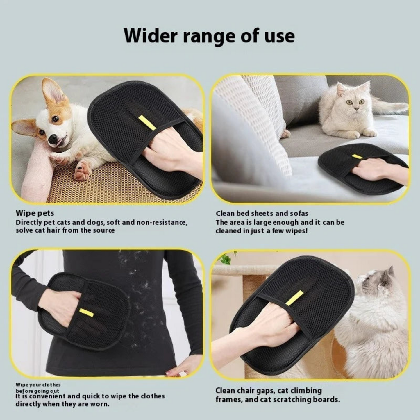 FurEase⢠Pet hair Removal Gloves