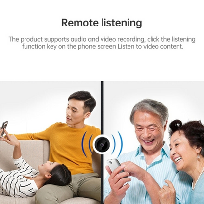 SpyView™ Mini WiFi Camera – 1080p HD | Audio Recording | 1-Year Warranty