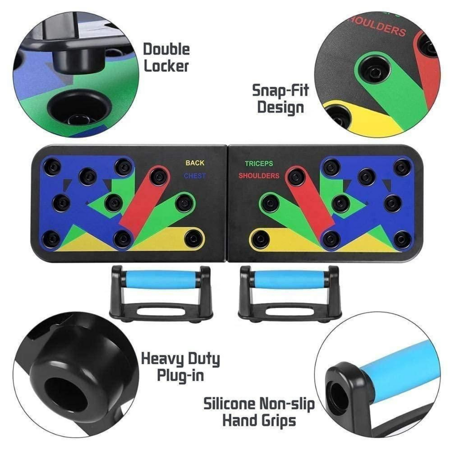 FlexFit™ 9-in-1 Push Up Board