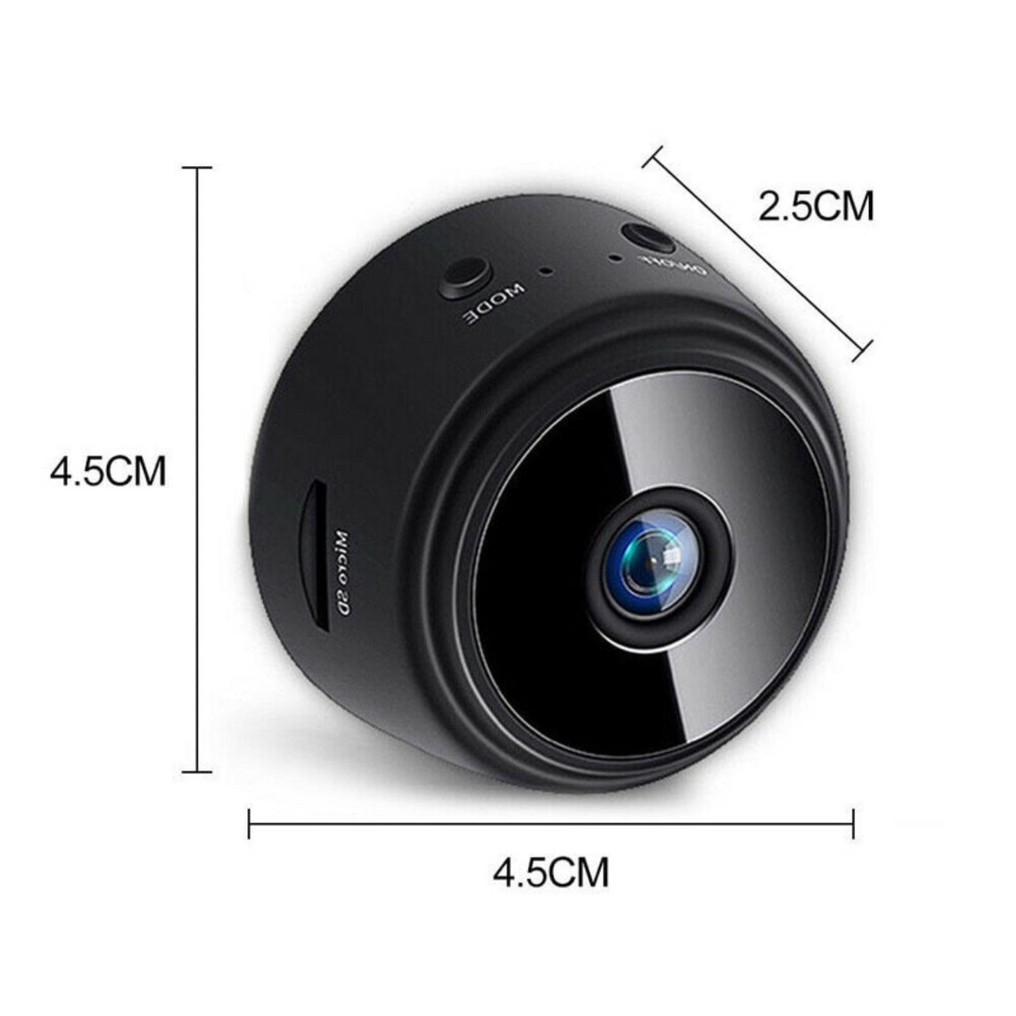 SpyView™ Mini WiFi Camera – 1080p HD | Audio Recording | 1-Year Warranty