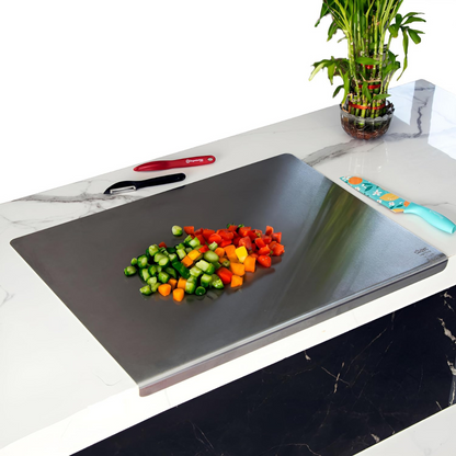 PREMIUM™ STAINLESS STEEL CHOPPING BOARD