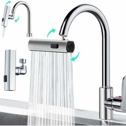 FlowJetexy™ 3 in 1 Waterfall Kitchen Faucet