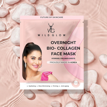 Wild Glow Korean Face Mask With Real Deep Bio-Collagen