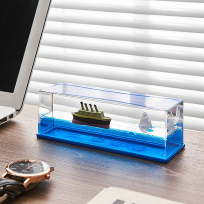Car Dashboard Unsinkable Cruise Ship
