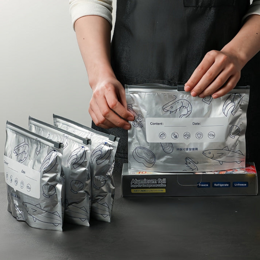 FreshSeal™ Aluminum Zip Bags