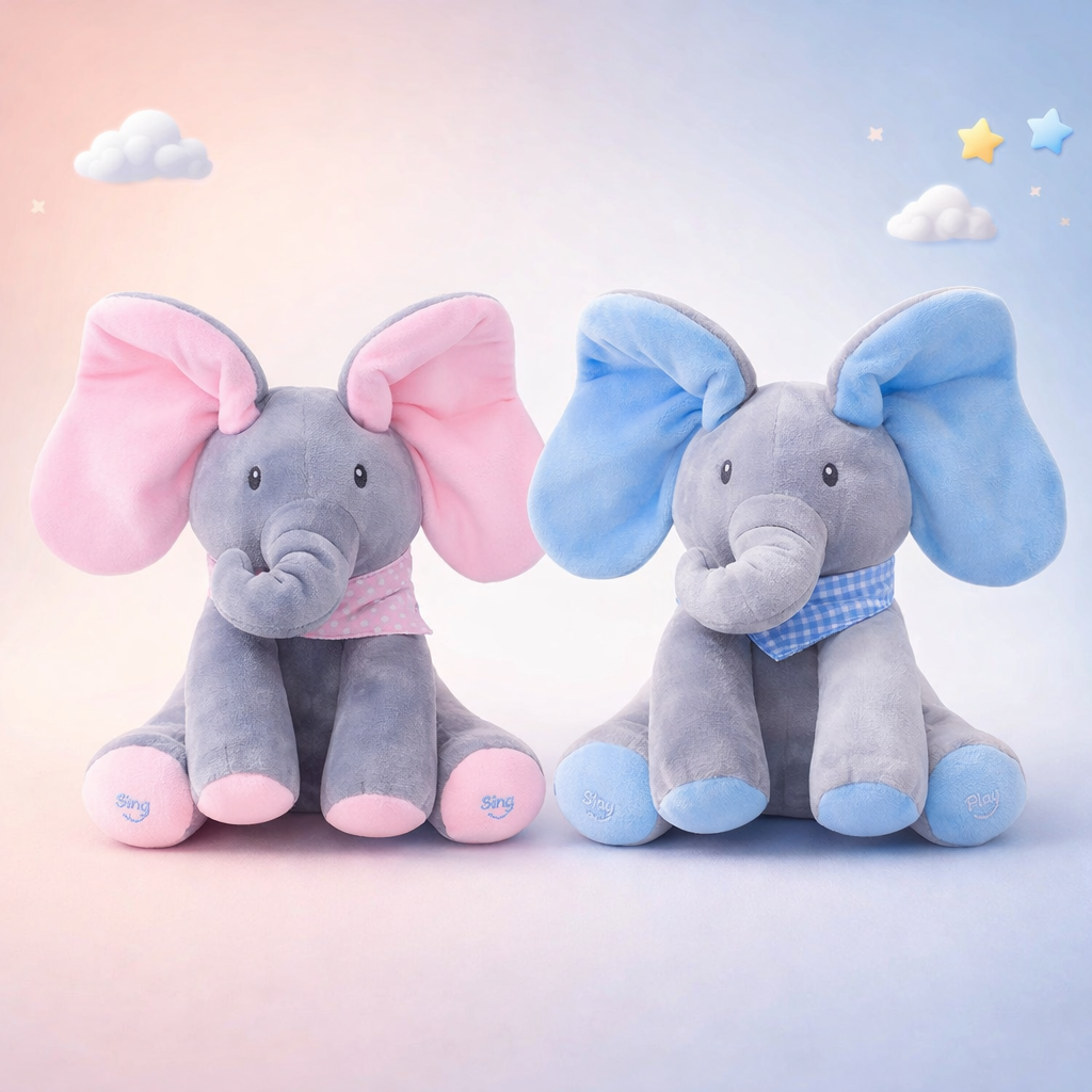 Jumbo™ - Peek-a-Boo Elephant | 1 Year Warranty