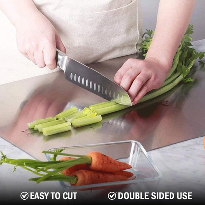 PREMIUM™ STAINLESS STEEL CHOPPING BOARD