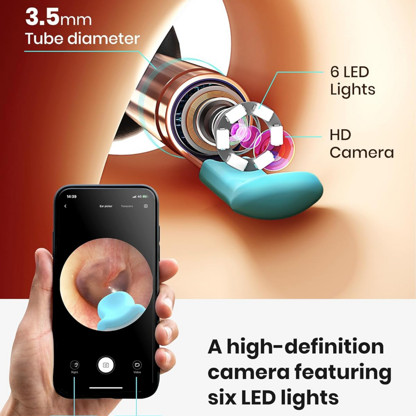 Earcleanixo™️ SmartScope| 1-Year Warranty