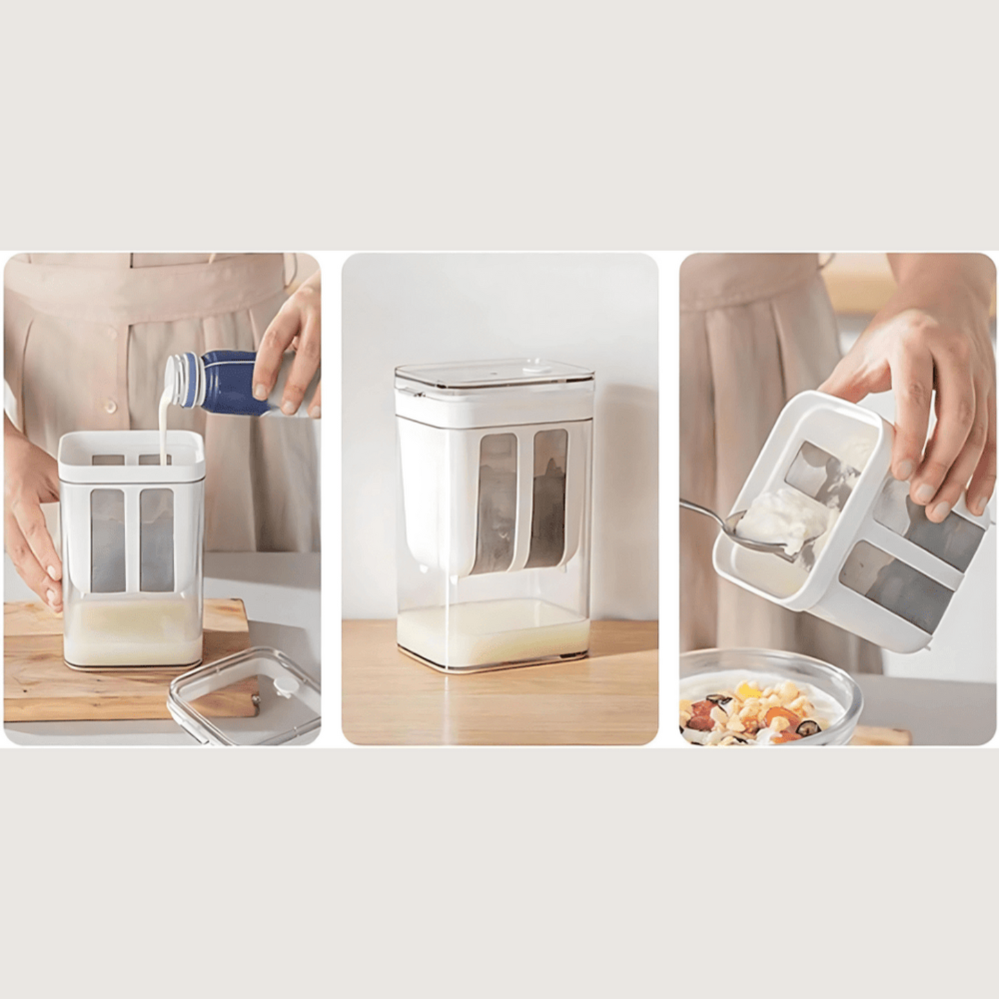 Yogurt Strainer with 1-Year Warranty