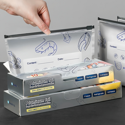 FreshSeal™ Aluminum Zip Bags
