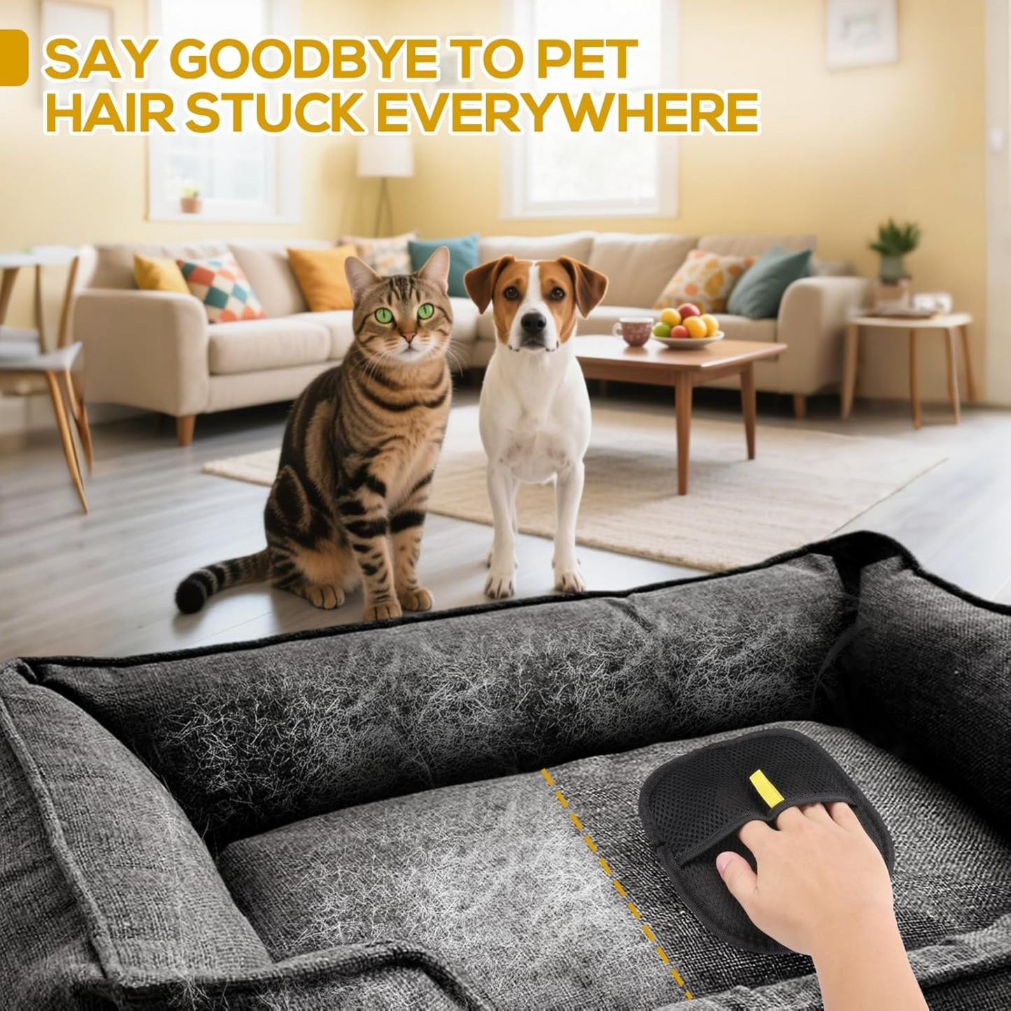 FurEase™ Pet hair Removal Gloves