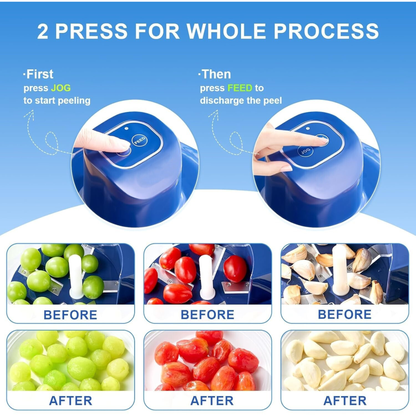 PeelEase™ Pro Electric Potato & Vegetable Peeler| 1-Year Warranty