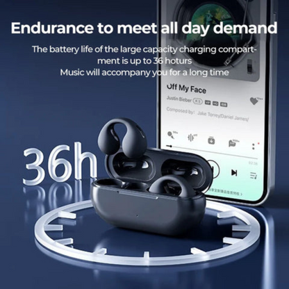 Ambie™️True Wireless Ear Clip Earbuds-1-Year Warranty