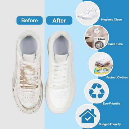 LazyWash™ – Shoe Cleaning Bag | At Home Deep Cleaning | Works with any Washing Machine