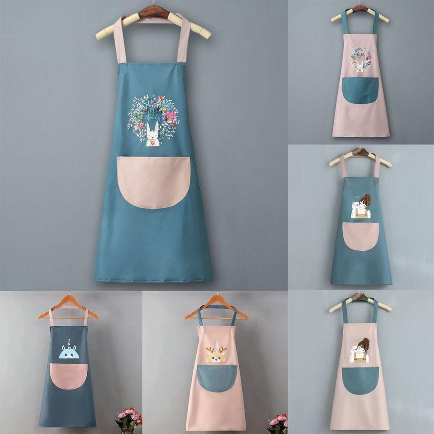 DryHand™ Waterproof Apron with Wipe & Pocket