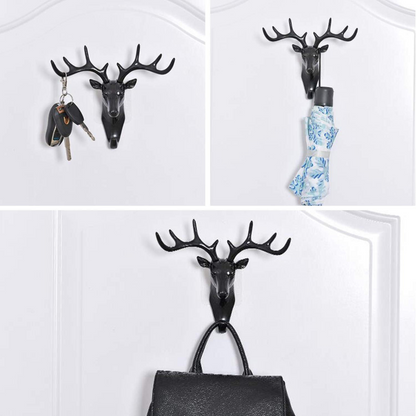 AntlerGrip™️ Self Adhesive Deer Head Hanging Hook