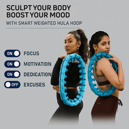 Smart Cardio Training Hula Hoop | 1 Year Warranty