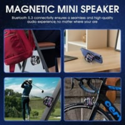 Multifunctional magnetic Bluetooth speaker