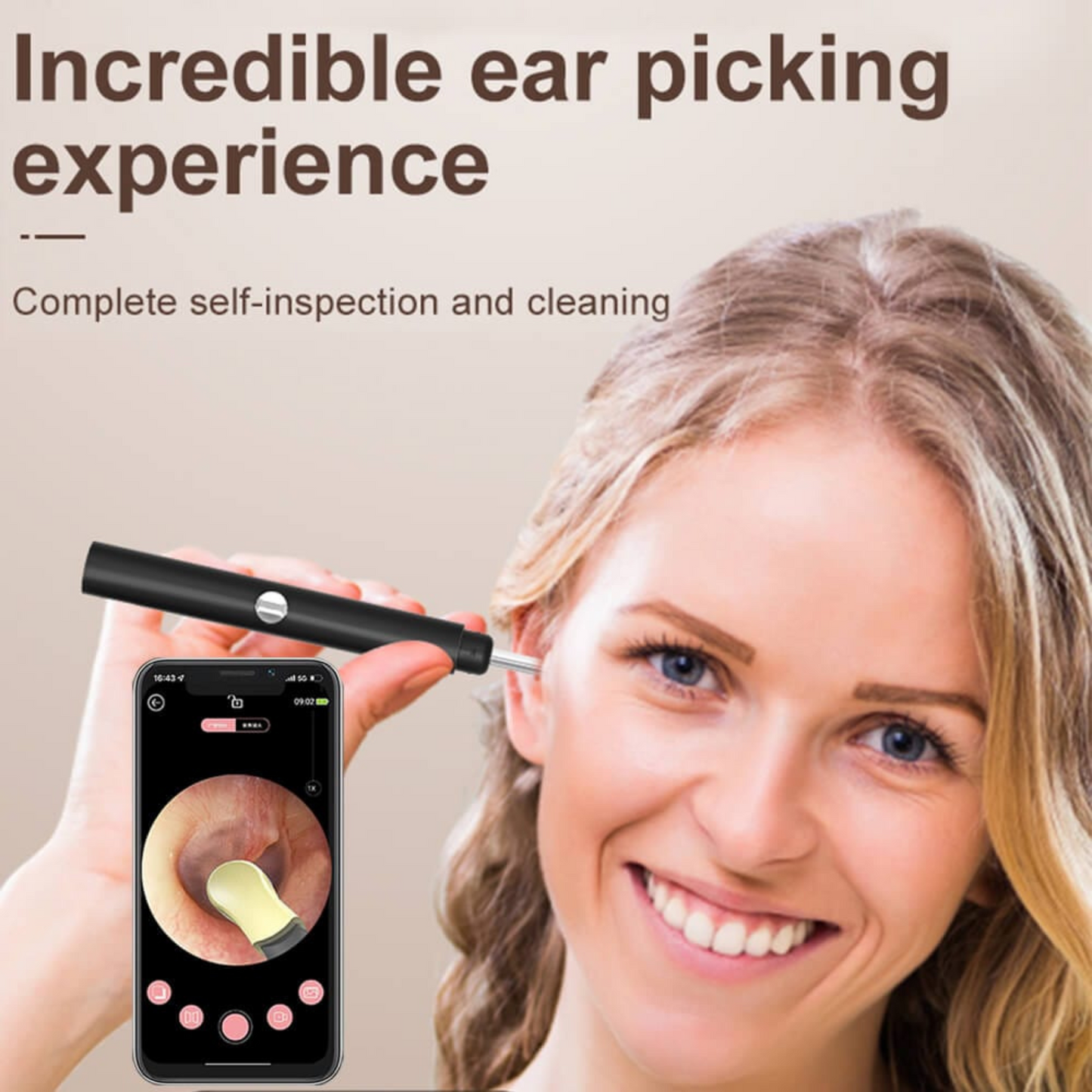 Earcleanixo™️ SmartScope| 1-Year Warranty