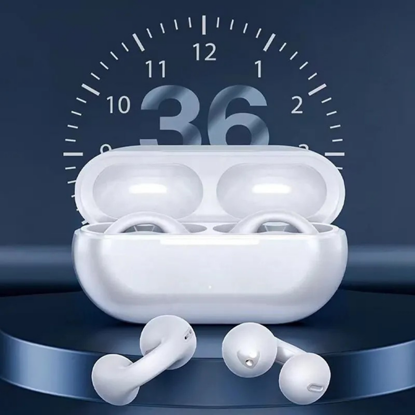 Ambie™️True Wireless Ear Clip Earbuds-1-Year Warranty