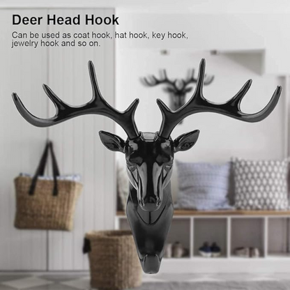 AntlerGrip™️ Self Adhesive Deer Head Hanging Hook