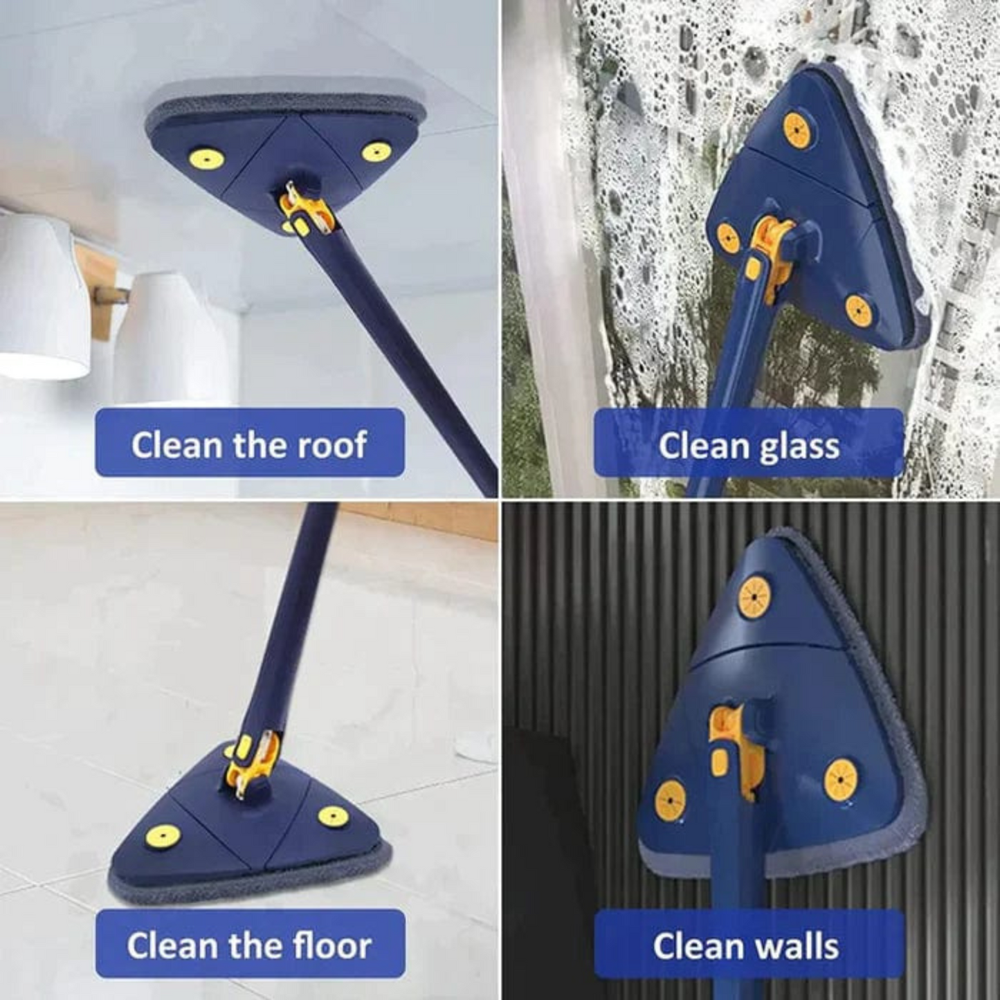 Moptrio™️Multifunctional Triangular Mop