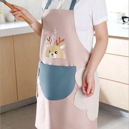 DryHand™ Waterproof Apron with Wipe & Pocket