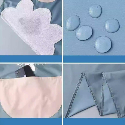 DryHand™ Waterproof Apron with Wipe & Pocket