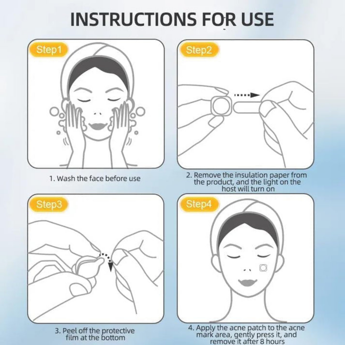 MXYE™ – LED Light Therapy Pimple Patch