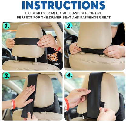 CAR SEAT HEADREST CUSHION