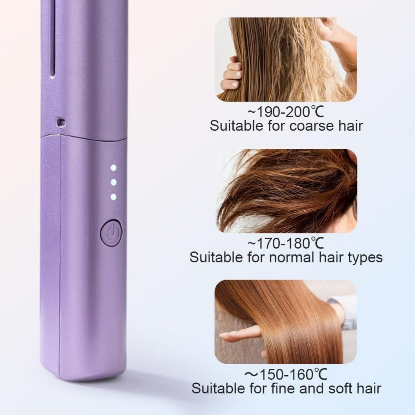 StyleMate™️ Portable Mini Hot Hair Brush