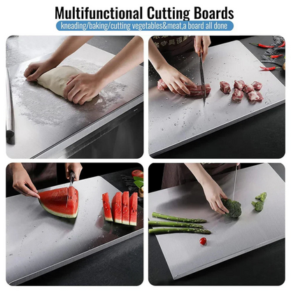 PREMIUM™ STAINLESS STEEL CHOPPING BOARD
