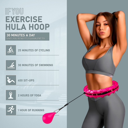 Smart Cardio Training Hula Hoop | 1 Year Warranty