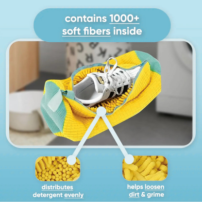LazyWash™ – Shoe Cleaning Bag | At Home Deep Cleaning | Works with any Washing Machine