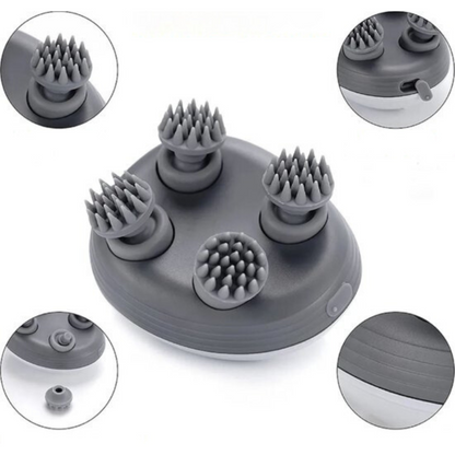 Hair Density and Growth-Stimulating Therapy Scalp Massager | 1 -Year Warranty