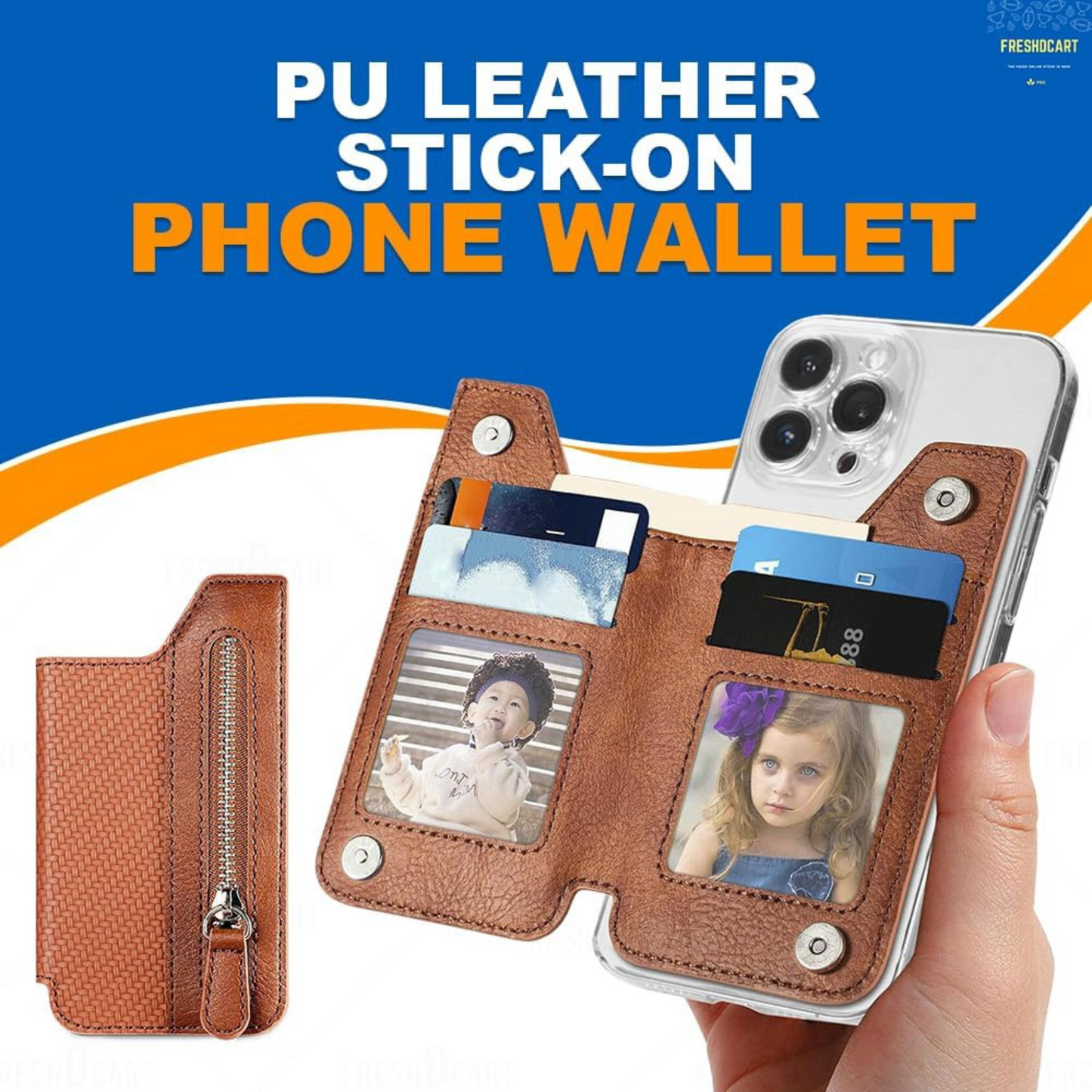 WalletGripX™️ Multifunctional Phone Wallet Card Holder