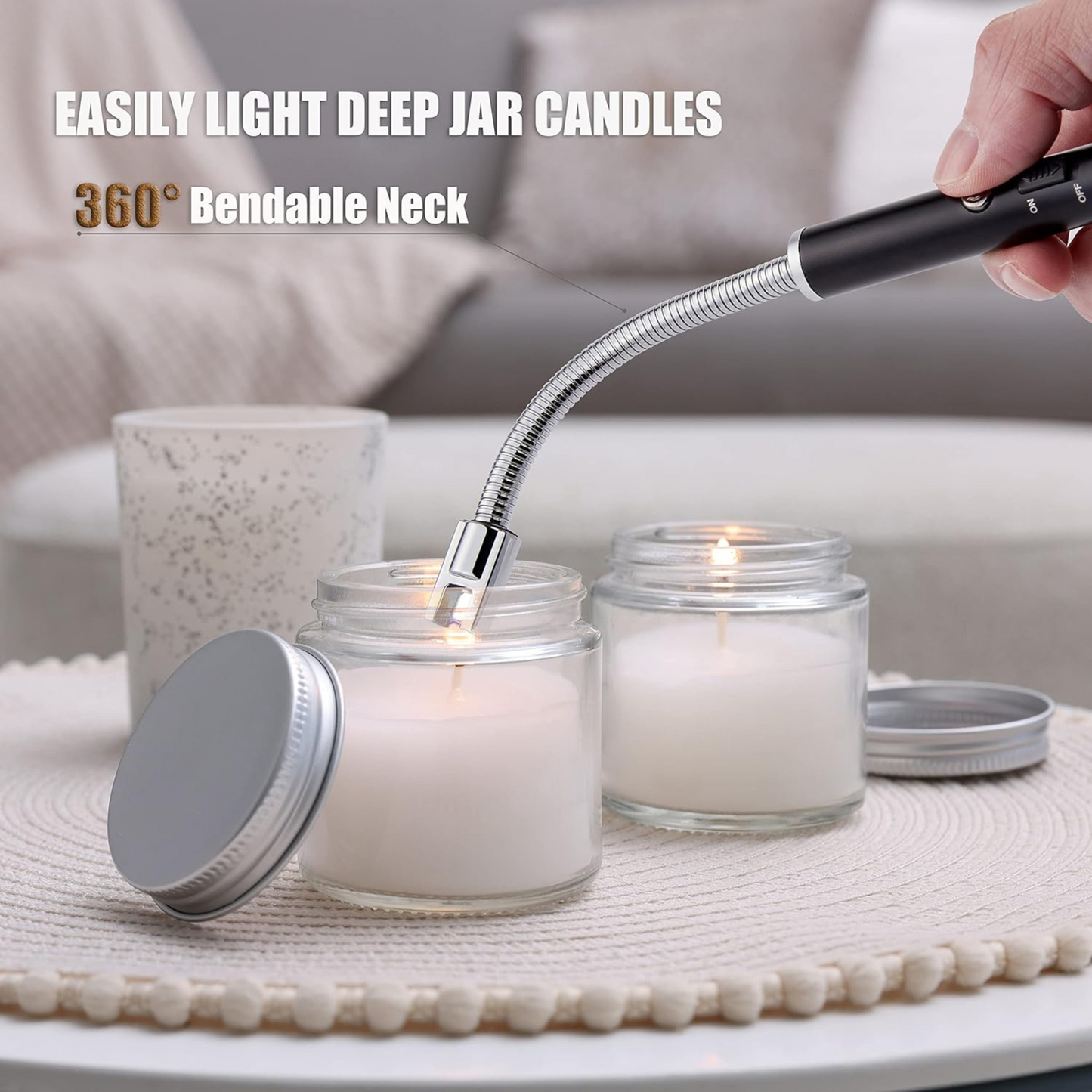 ChargeSpark™️ Rechargeable USB Electric Gas Lighter