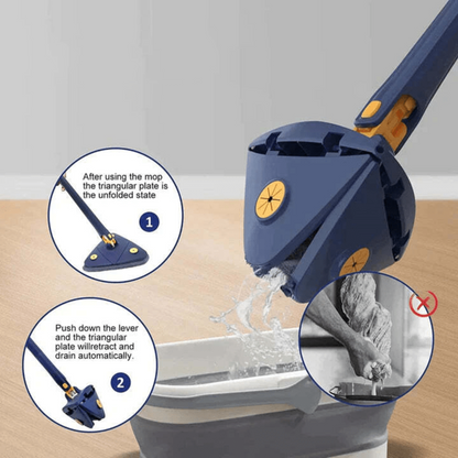 Moptrio™️Multifunctional Triangular Mop