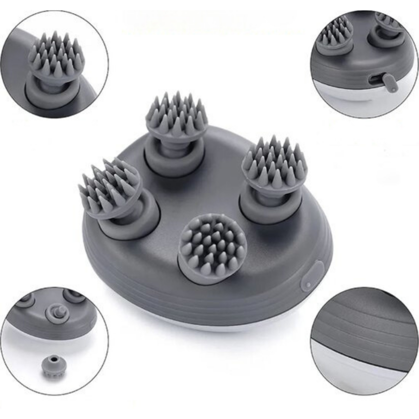 Vibrellaz™ RelaxPro Scalp & Head Massager | 1-Year Warranty