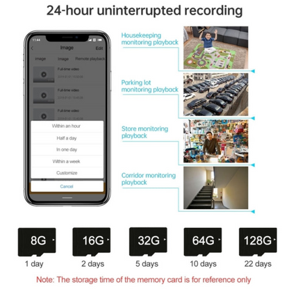 SpyView™ Mini WiFi Camera – 1080p HD | Audio Recording | 1-Year Warranty