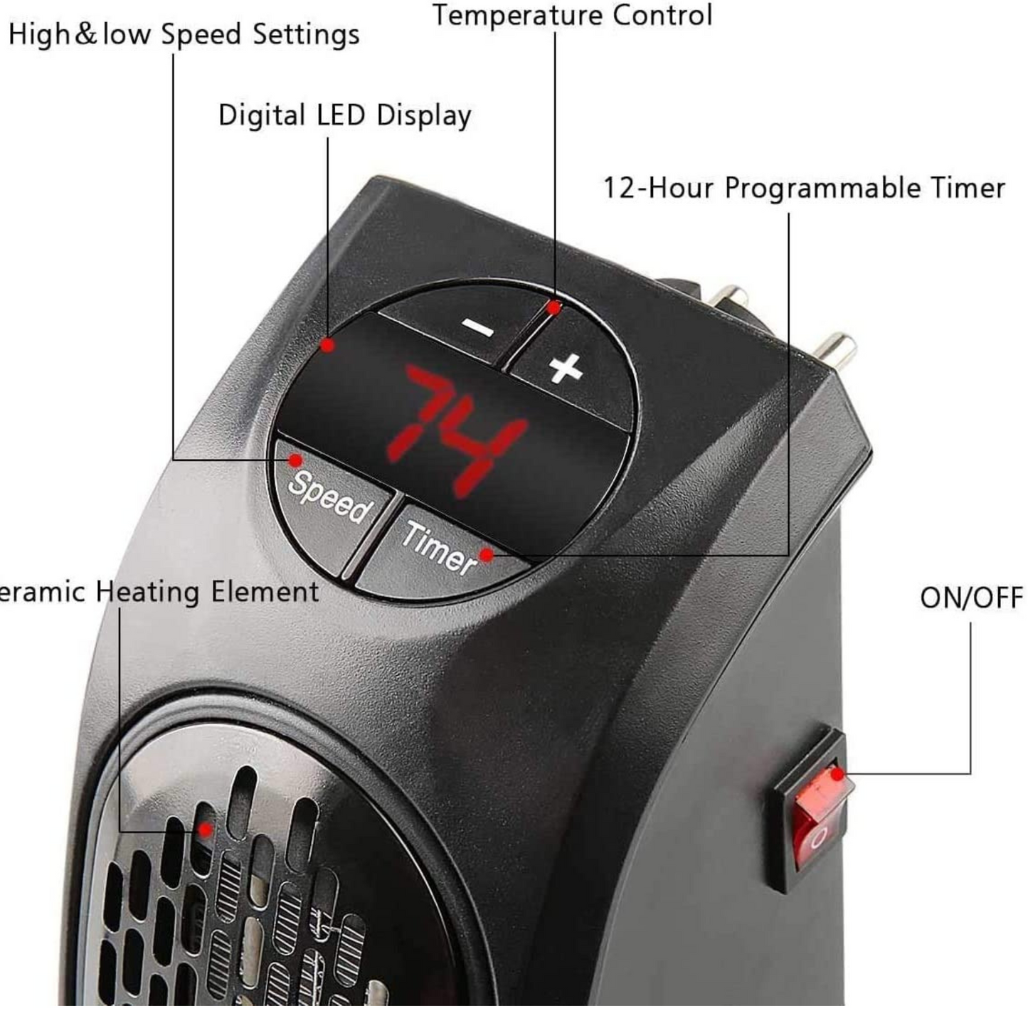 HeatHive™️Portable Heater Handy Heater