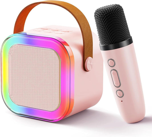 Mini Karaoke Speaker with Wireless Mic | 1-Year Warranty